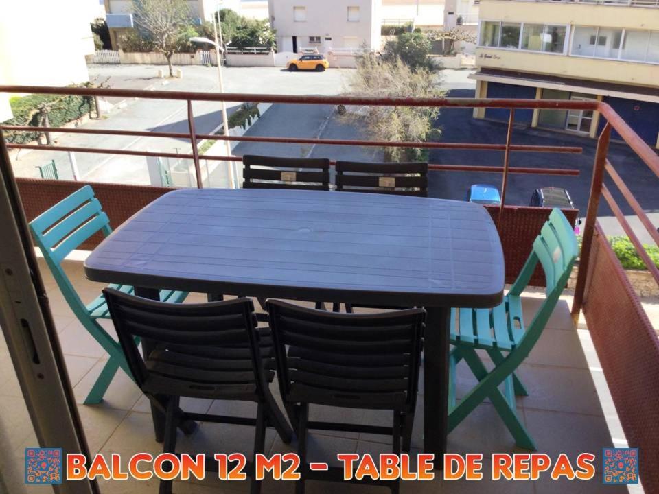 T3 Vue Mer Avec Acces A La Plage, Wifi, Clim - Dansnotreappart-Com - Valras-Plage Exteriér fotografie